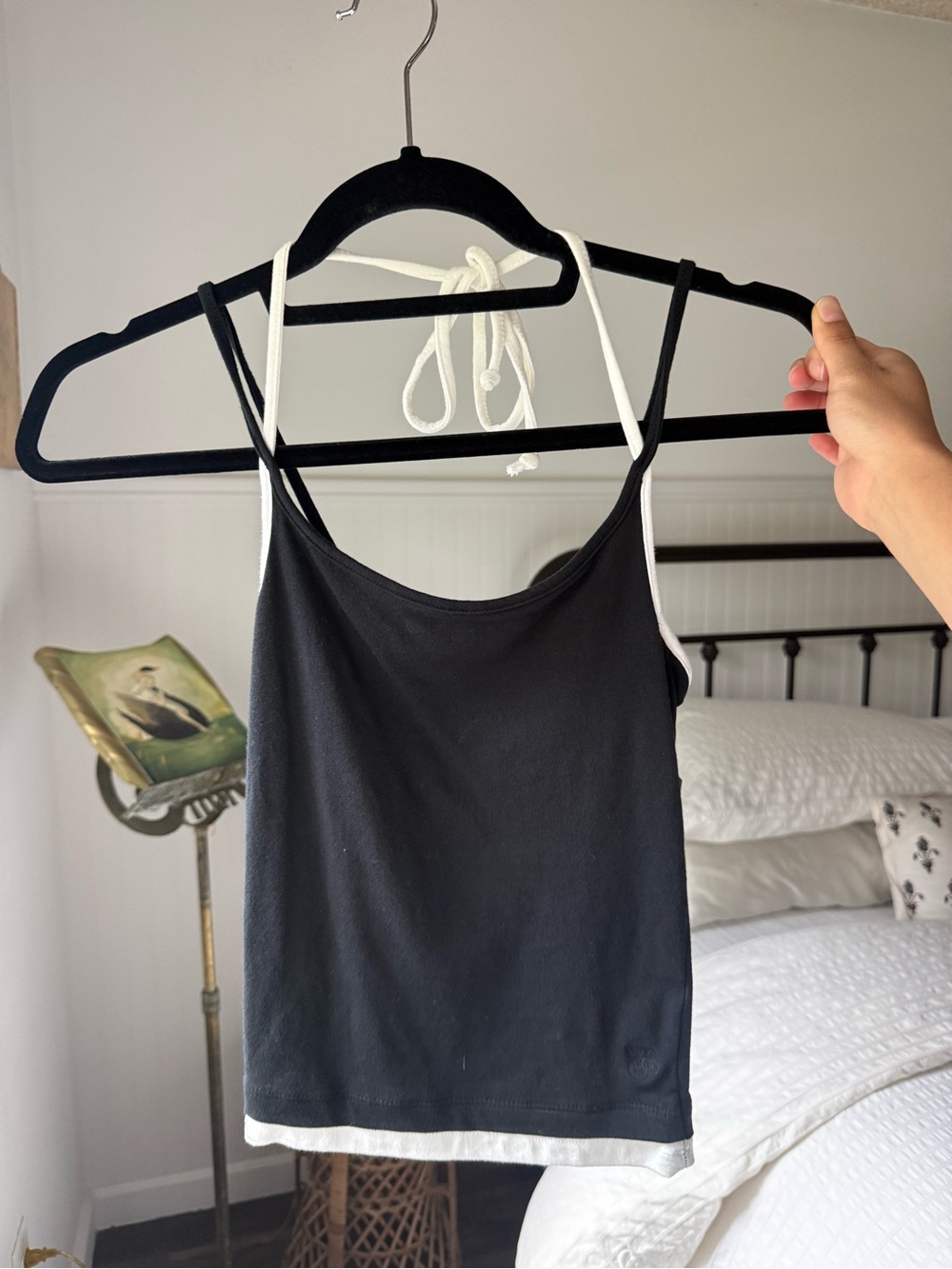 Urban Outfitters Contrast Trim Tank Top
